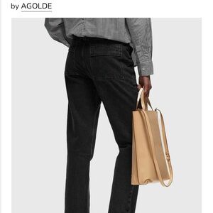 Agolde Charcoal Denim pants jeans